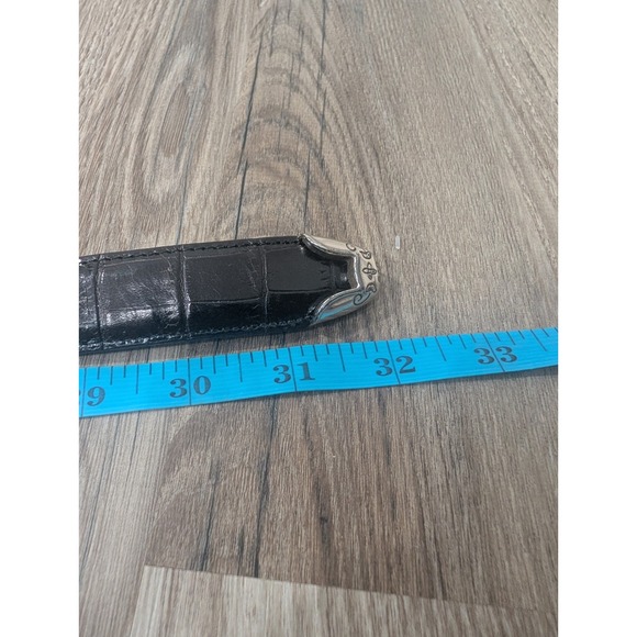 Brighton Women's Belt, Size Small, Black Leather, Western, Made in USA - Picture 7 of 7